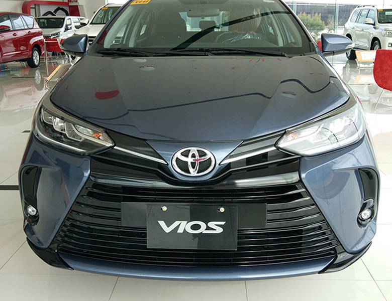 Hình ảnh rõ nhất về đầu xe Toyota Vios
