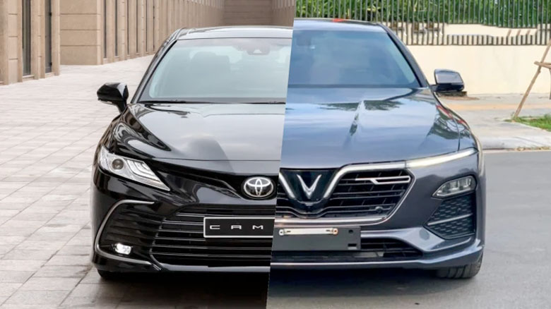 So sánh Sedan hạng D Toyota Camry 2.5Q và VinFast Lux A2.0 Cao cấp - 3