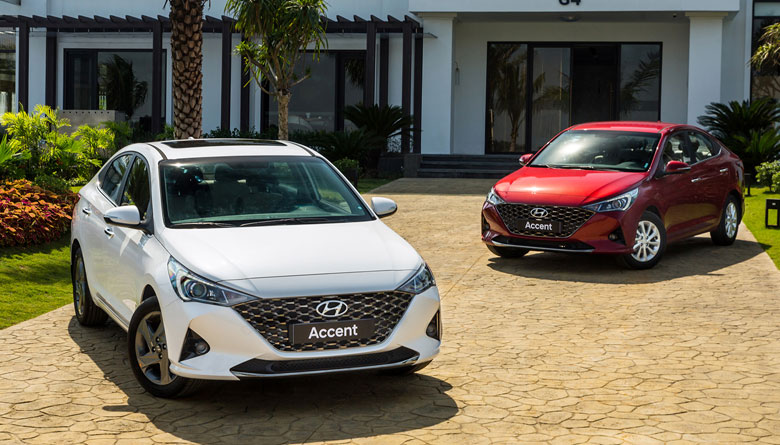 Hyundai Accent - 426 triệu VND phù hợp để chạy dịch vụ