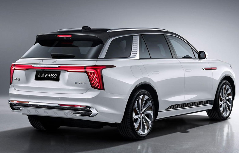 Đuôi xe của Hongqi E-HS9 2022