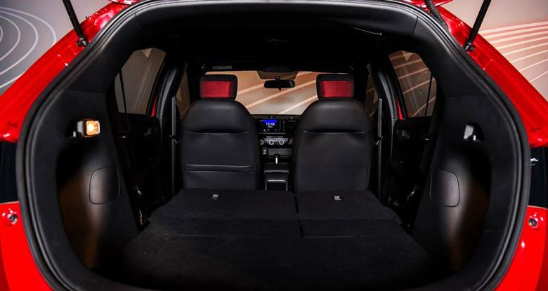 Khoang hành lý của Honda City Hatchback 2022 chưa được công bố dung tích 