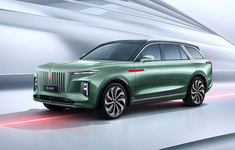 Hongqi E-HS9 2022 sẽ được trang bị 02 động cơ điện kết hợp