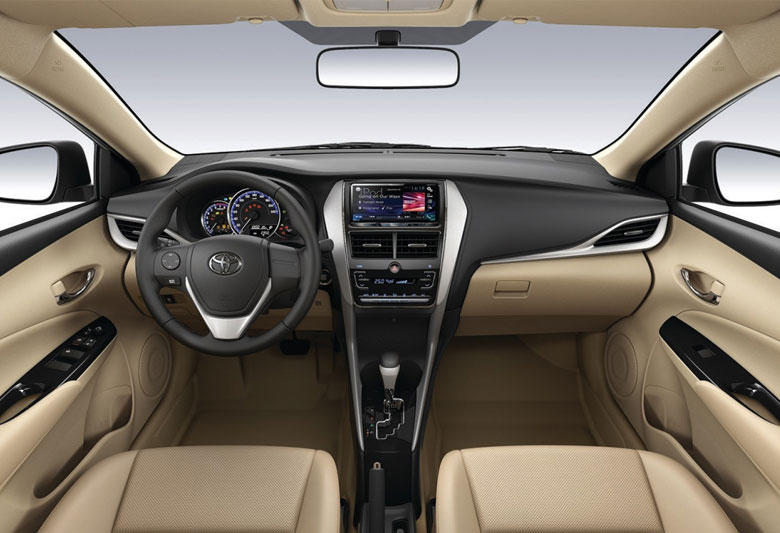 Nội thất của Toyota Vios cũ