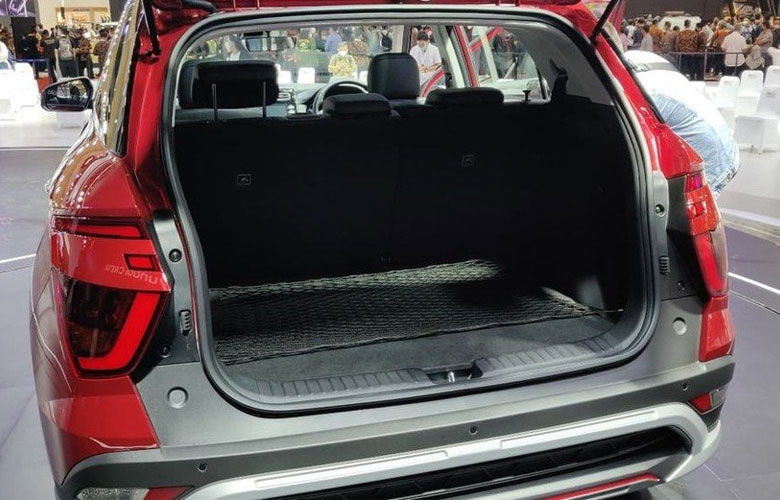 Khoang hành lý của Hyundai Creta có dung tích thực khoảng 416 lít