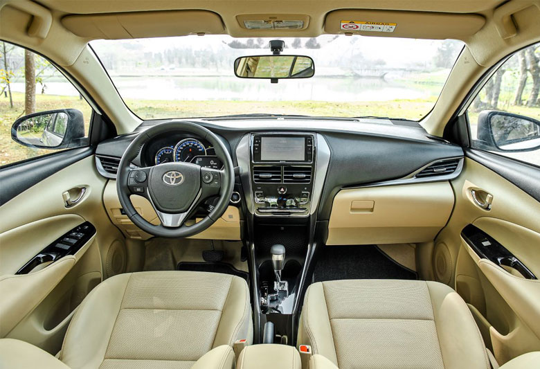 Bảng taplo của Toyota Vios 2022