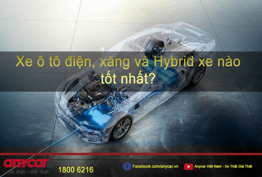 Xe ô tô điện, xăng và Hybrid xe nào tốt nhất?