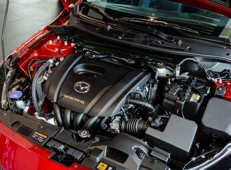 Động cơ 1.5L trên Mazda 2 sedan