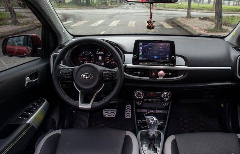 Kia Moring 2021 được nâng cấp lên màn hình trung tâm cảm ứng 8 inch