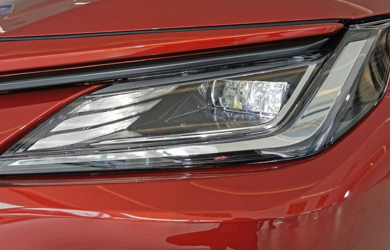 Cụm đèn chiếu sáng mới trên Toyota Vios 2023