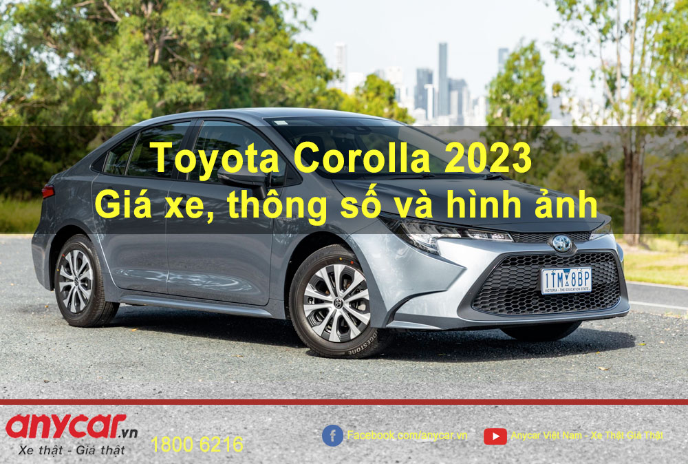 Toyota Corolla 2023 phiên bản Sedan