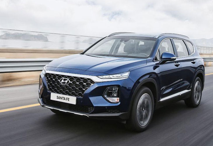 Hyundai SantaFe có khả năng vận hành mượt mà