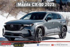 Mazda CX-50 2023: Mẫu Crossover SUV hoàn toàn mới