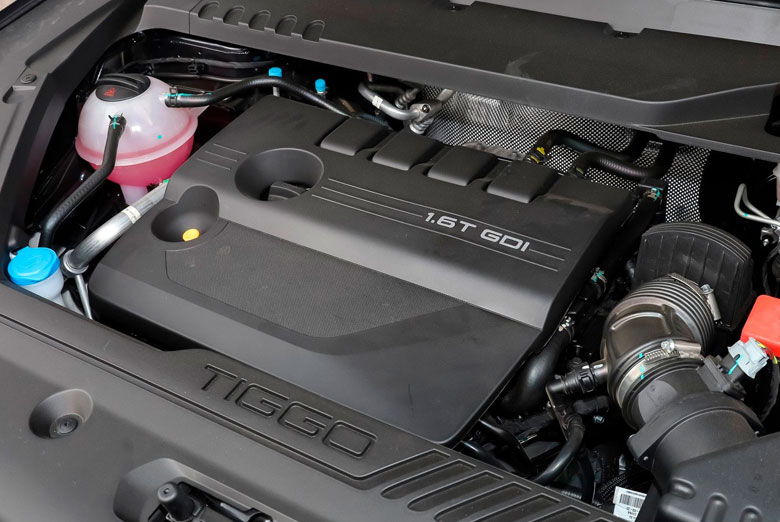 Chery Tiggo 8 Pro được trang bị động cơ xăng tăng áp T-GDI 1.6L