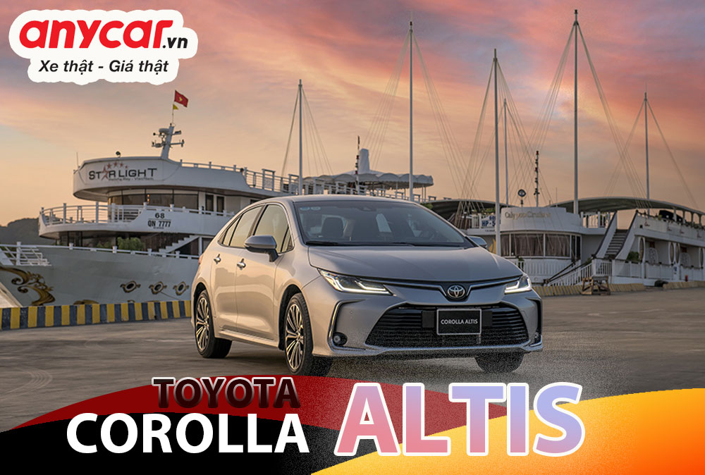 Cập nhật giá bán mới nhất xe Toyota Corolla Altis