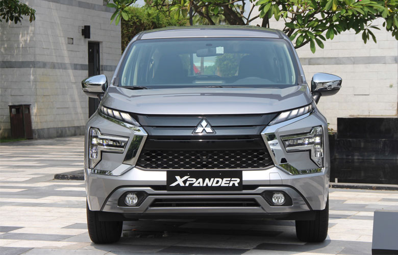Đầu xe Mitsubishi Xpander được nâng cấp đồ họa đèn pha mới