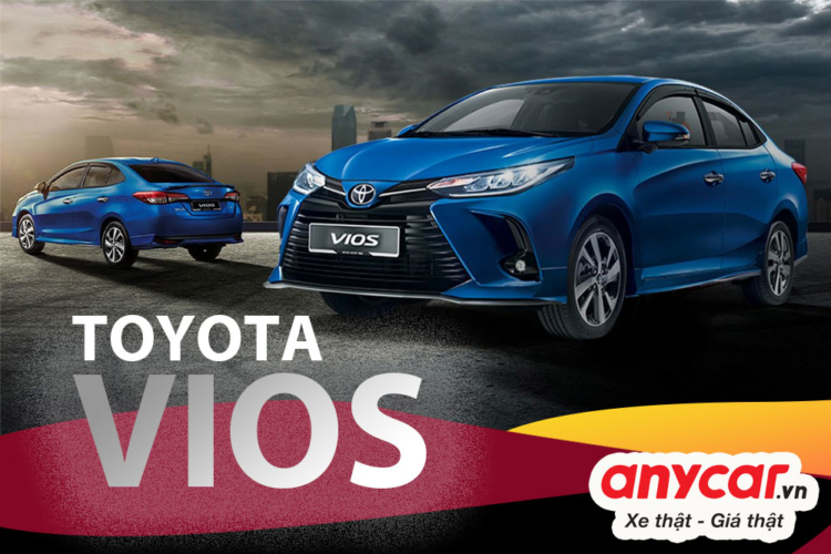 Giá Xe Toyota Vios 2023 Kèm Thông Số & Khuyến Mãi (09/2023) | Anycar.Vn