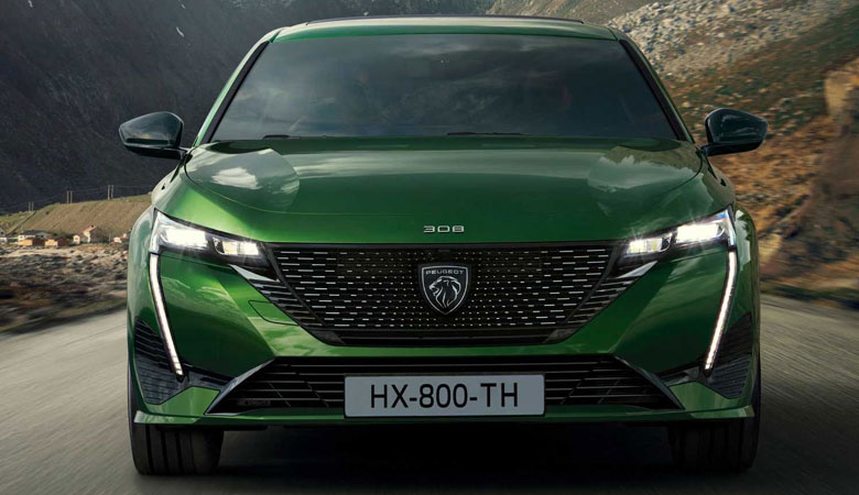 Đầu xe Peugeot E-308