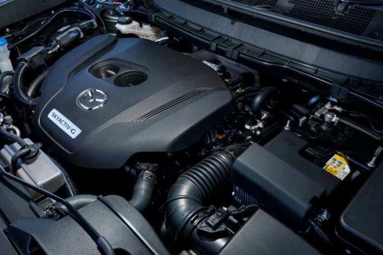 Mazda CX-9 2023 sử dụng động cơ Skyactiv-G 2.5L Dynamic Pressure Turbo