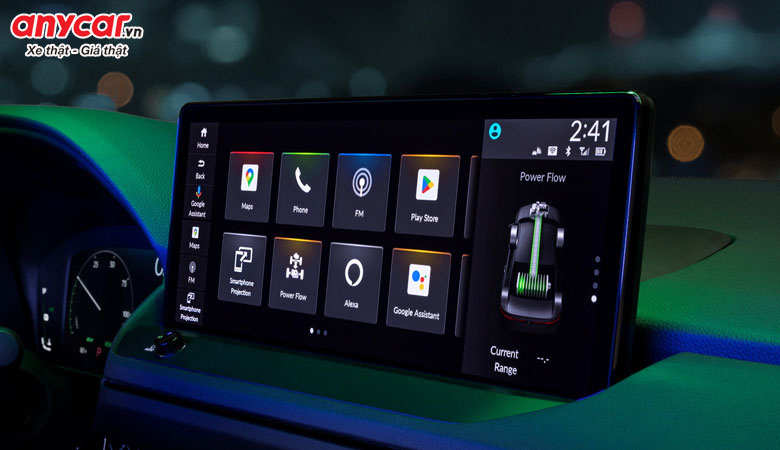 Cụm màn hình cảm ứng đặt nổi với 2 tùy chọn kích cỡ 7 inch hoặc 12 inch trên Honda Accord mới