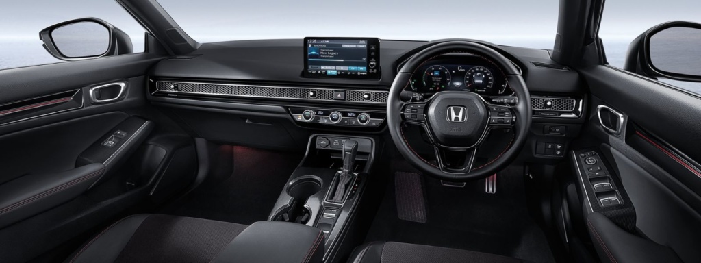 Trang bị tiện nghi Honda Civic 2023 hiện đại