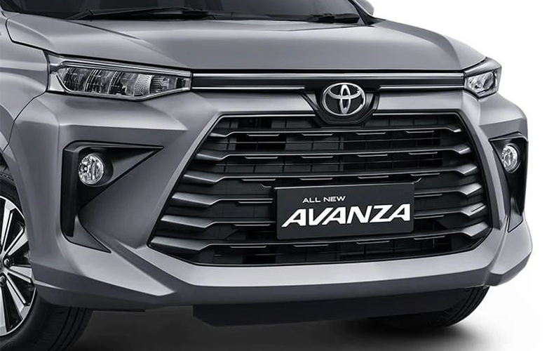 Đầu xe Toyota Avanza 2023 sở hữu thiết kế mới với lưới tản nhiệt cỡ lớn