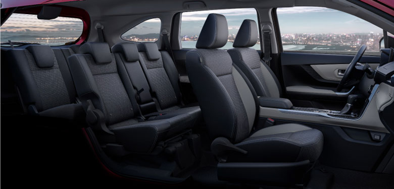 Khoang nội thất của Toyota Veloz Cross được thiết kế hiện đại và sang trọng