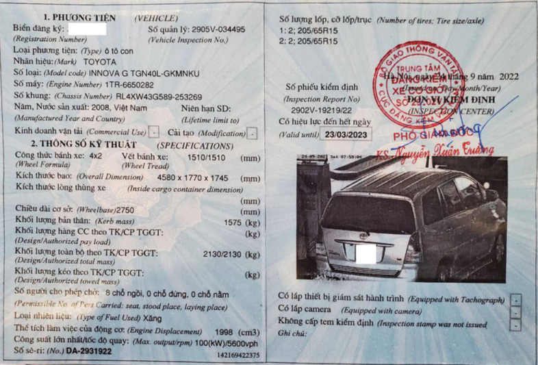Toyota Innova V 2.0AT 2008 - 18