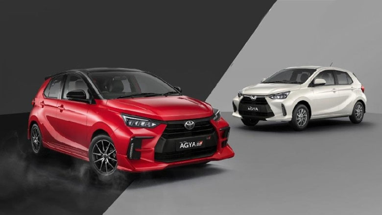 Toyota Wigo 2023 ra mắt thị trường ô tô tại Indonesia với tên gọi Toyota Agya