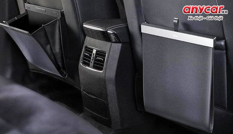 Hộp đựng rác trên ô tô giúp giữ vệ sinh không gian trên xe