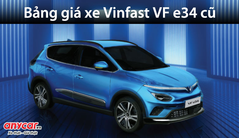 Bảng giá xe Vinfast VF e34 cũ