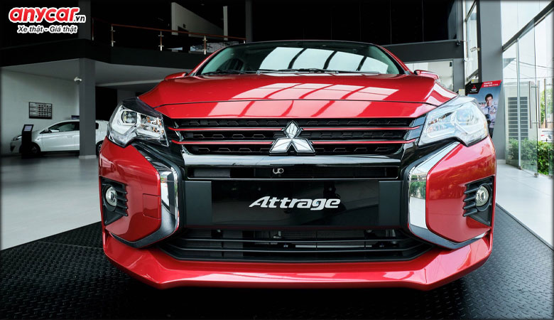 Đầu xe Mitsubishi Attrage 2023 thể thao