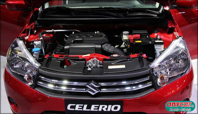 Suzuki Celerio 2023 trang bị động cơ tăng áp 1.0L mạnh mẽ