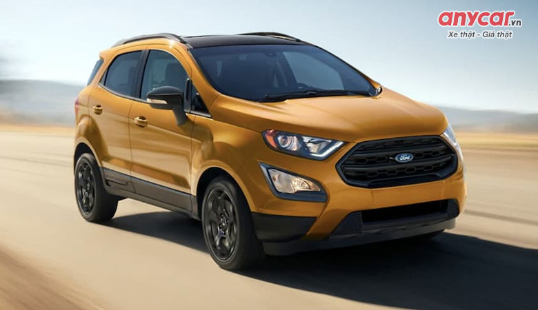 Ford Ecosport 2023 phiên bản màu nâu hổ phách