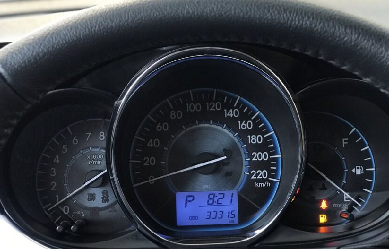 Kiểm tra đồng hồ ODO.