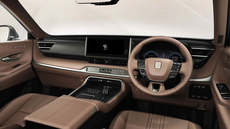Khoang nội thất của Toyota Century SUV nhận được rất nhiều lời khen từ người tiêu dùng trong và ngoài nước