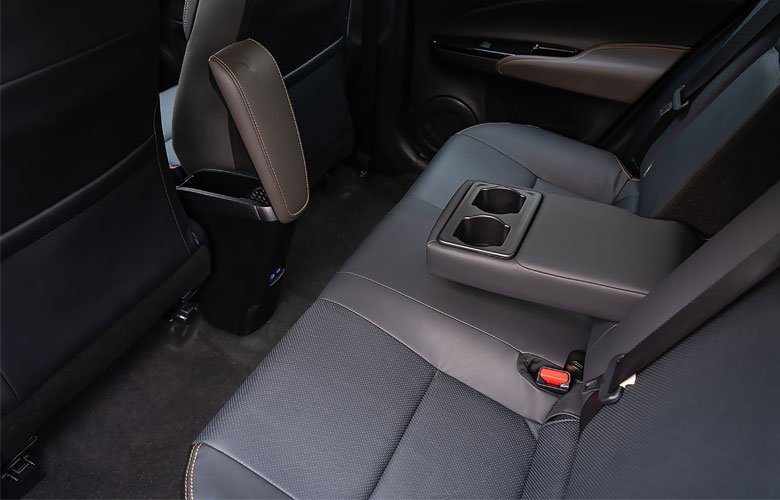 Khoang hành khách trên Toyota Vios 2023 được đánh giá cao về độ rộng rãi và thoải mái