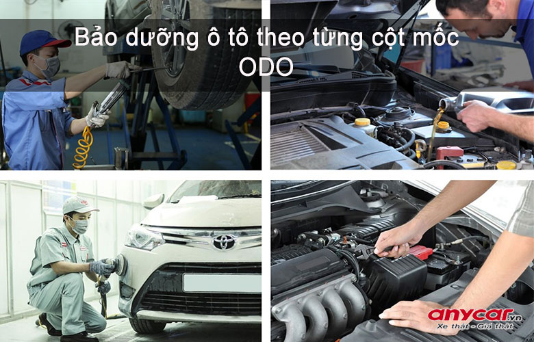Bảo dưỡng ô tô theo số ODO