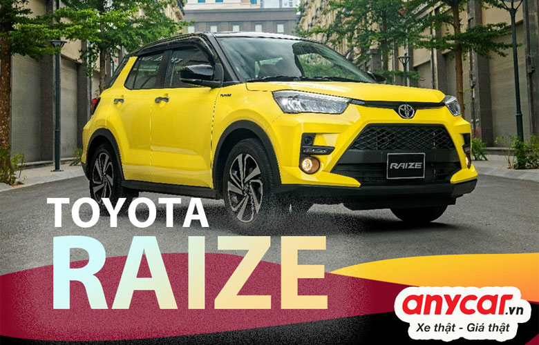 SUV 5 chỗ Toyota Raize giá từ 552 triệu đồng
