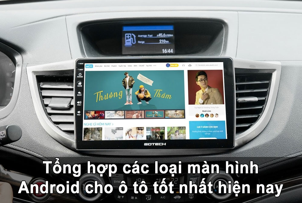Tổng hợp các loại màn hình Android cho ô tô tốt nhất hiện tại