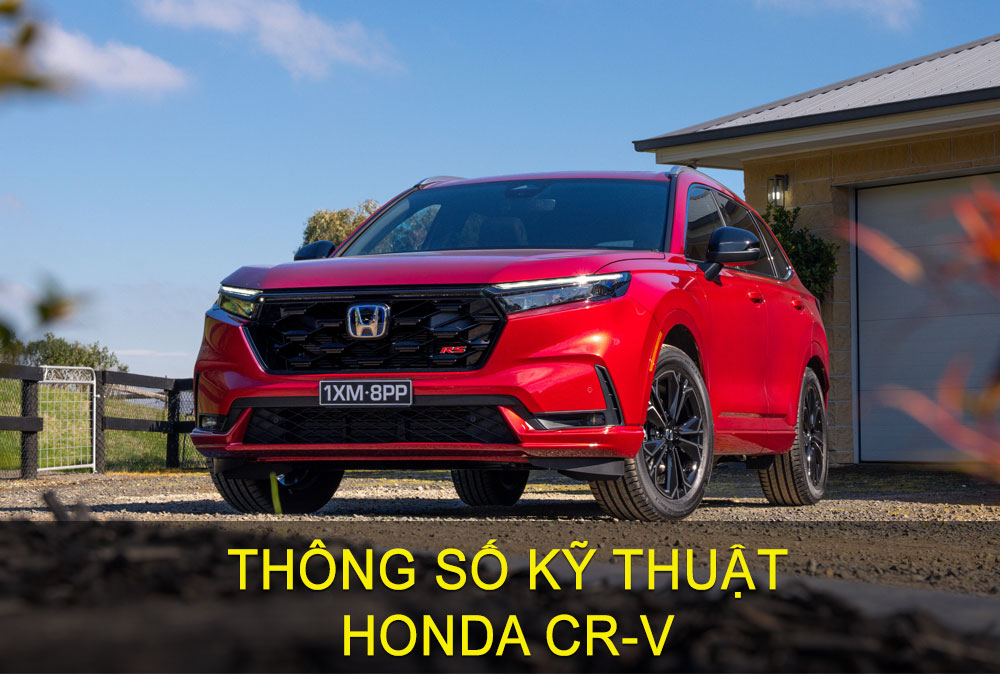 Cập nhật thông số kỹ thuật Honda CR-V 2024