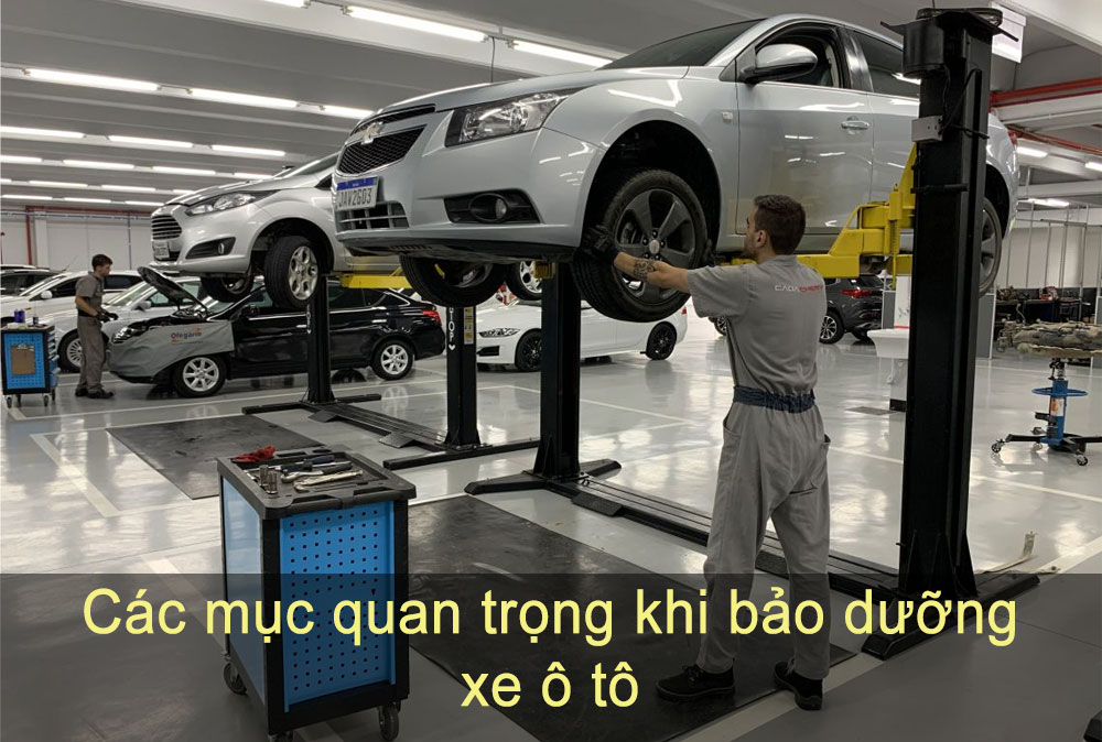 Bảo dưỡng ô tô là gì? Các mục quan trọng khi bảo dưỡng xe ô tô