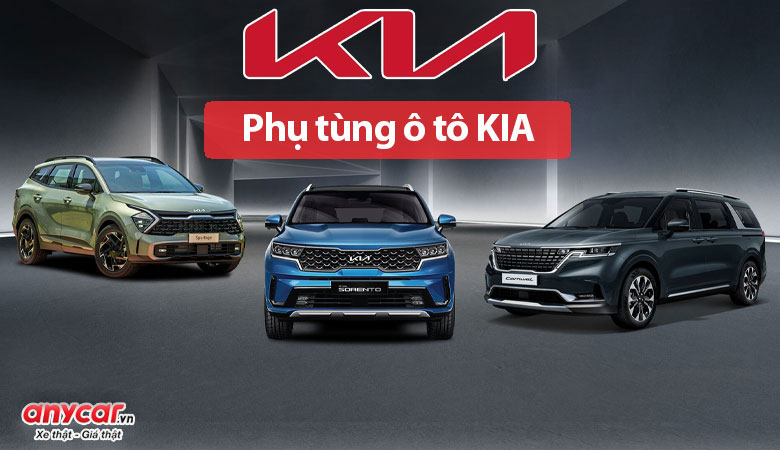 Cập nhật bảng giá phụ tùng ô tô KIA chính hãng tại Việt Nam