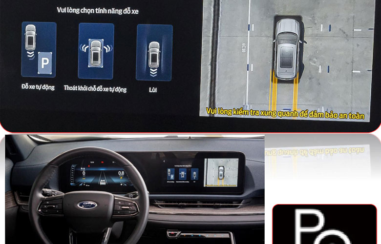 Hệ thống hỗ trợ đỗ xe tự động của Ford - Active Park Assist