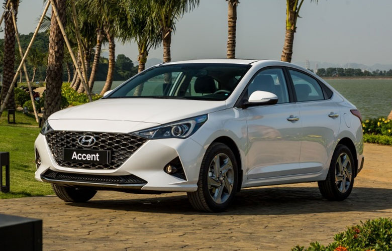 Hyundai Accent cũng là một trong những mẫu Sedan được chọn mua nhiều nhất tại Việt Nam