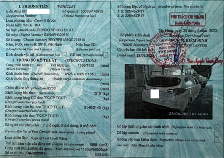 Kia Rondo GAT 2.0AT 2016 - 18