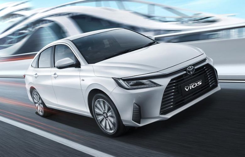 Toyota Vios 2024 nâng cấp thiết kế, bổ sung trang bị mới