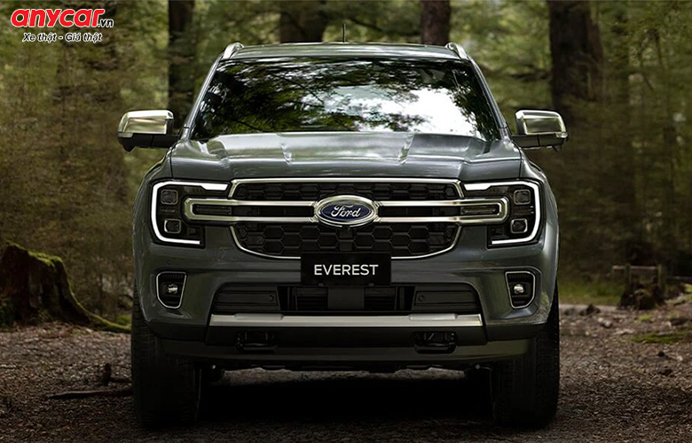 Phần đầu xe Ford Everest 2024