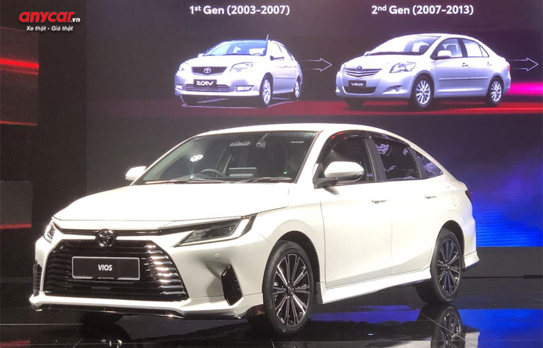 Ngoại thất của Toyota Vios 2024